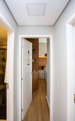 Apartamento à venda com 44m², 2 quartos e 1 vagaCorredor