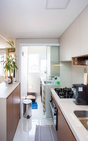 Apartamento à venda com 44m², 2 quartos e 1 vagaCozinha