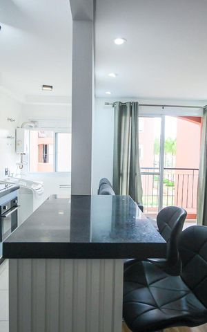 Apartamento para alugar com 59m², 2 quartos e 1 vagaCozinha e Sala