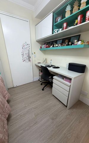 Apartamento à venda com 131m², 3 quartos e 3 vagas Apartamento à venda com 131m², 3 quartos e 3 vagasQuarto