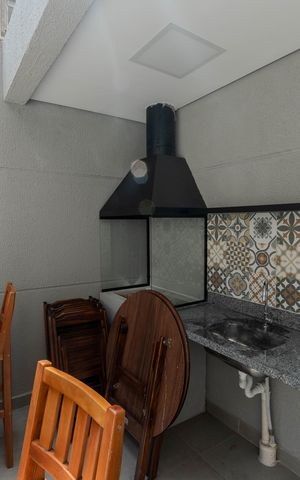 Studio para alugar com 25m², 1 quarto e sem vagaÁrea comum - Churrasqueira