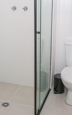 Studio à venda com 24m², 1 quarto e sem vaga Studio à venda com 24m², 1 quarto e sem vagaBanheiro