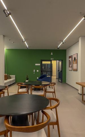 Apartamento à venda com 24m², 1 quarto e sem vaga Apartamento à venda com 24m², 1 quarto e sem vagaSalão de Festas