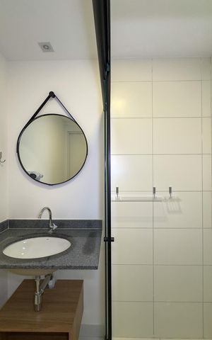 Apartamento à venda com 24m², 1 quarto e sem vaga Apartamento à venda com 24m², 1 quarto e sem vagaBanheiro