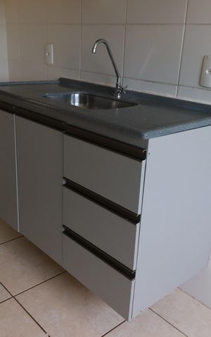 Apartamento para alugar com 42m², 2 quartos e 1 vagaCozinha 