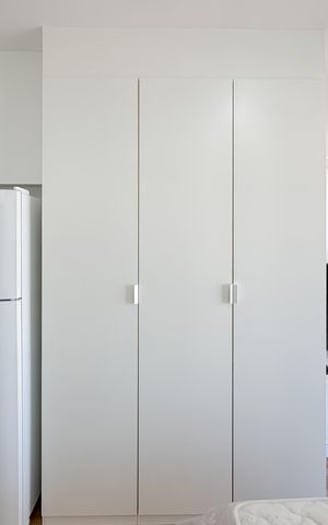 Studio para alugar com 25m², 1 quarto e sem vaga Studio para alugar com 25m², 1 quarto e sem vagaArmário
