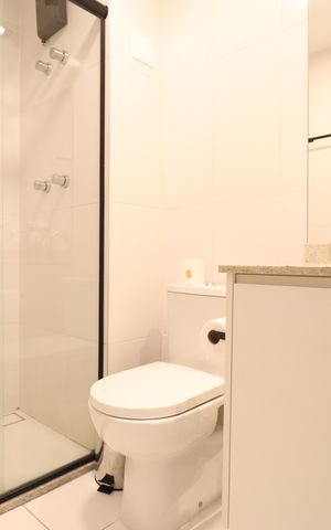 Studio para alugar com 29m², 1 quarto e sem vagaBanheiro 