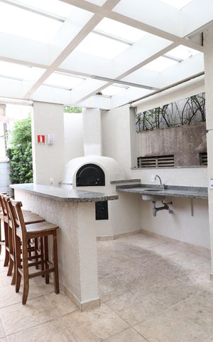 Apartamento à venda com 59m², 2 quartos e sem vagaChurrasqueira 