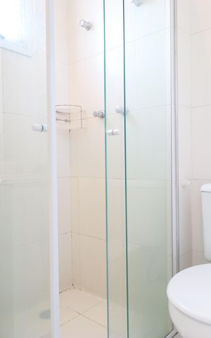 Apartamento à venda com 59m², 2 quartos e sem vagaBanheiro da Suíte