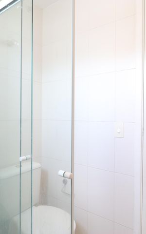 Apartamento à venda com 59m², 2 quartos e sem vagaBanheiro da Suíte