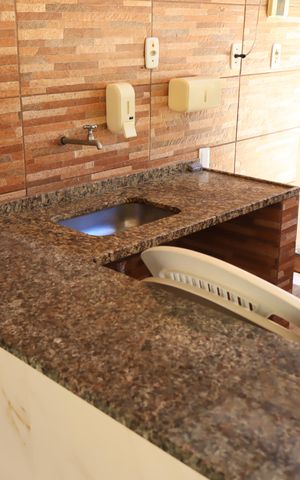 Casa de condomínio para alugar com 300m², 2 quartos e 2 vagasÁrea comum - Churrasqueira