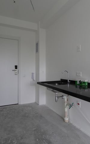 Studio à venda com 30m², 1 quarto e sem vagaCozinha
