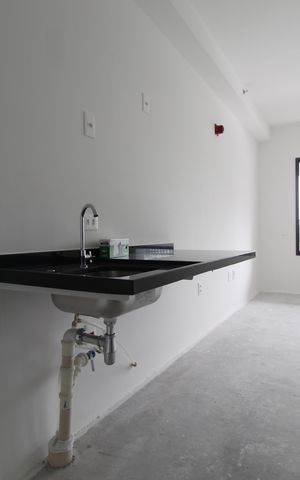 Studio à venda com 30m², 1 quarto e sem vagaCozinha