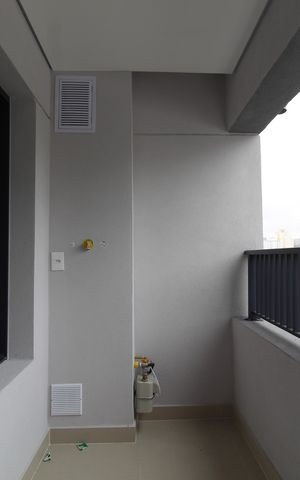 Studio à venda com 30m², 1 quarto e sem vagaVaranda