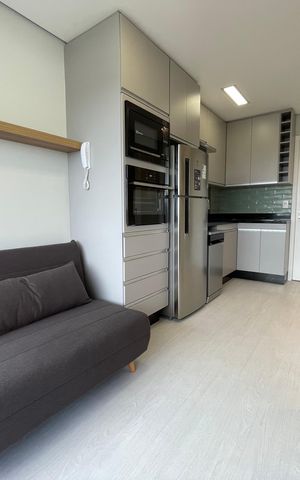 Apartamento à venda com 33m², 1 quarto e 1 vaga Apartamento à venda com 33m², 1 quarto e 1 vagaStudio