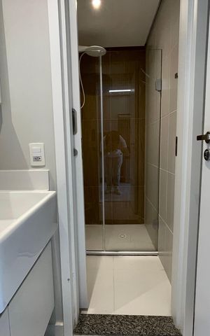 Apartamento à venda com 33m², 1 quarto e 1 vaga Apartamento à venda com 33m², 1 quarto e 1 vagaBanheiro