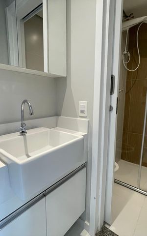 Apartamento à venda com 33m², 1 quarto e 1 vaga Apartamento à venda com 33m², 1 quarto e 1 vagaBanheiro