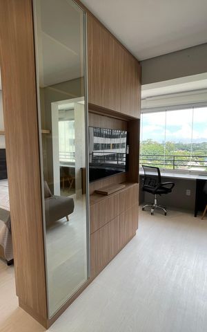 Apartamento à venda com 33m², 1 quarto e 1 vaga Apartamento à venda com 33m², 1 quarto e 1 vagaStudio