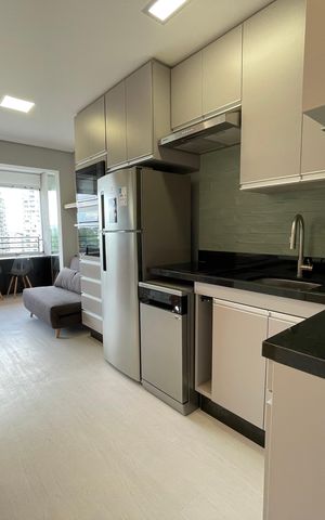 Apartamento à venda com 33m², 1 quarto e 1 vaga Apartamento à venda com 33m², 1 quarto e 1 vagaStudio