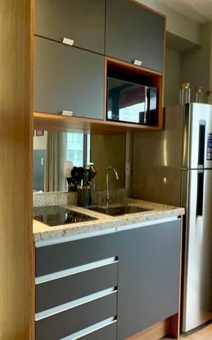 Studio à venda com 25m², 1 quarto e sem vaga Studio à venda com 25m², 1 quarto e sem vagaCozinha