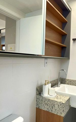 Studio à venda com 25m², 1 quarto e sem vaga Studio à venda com 25m², 1 quarto e sem vagaBanheiro