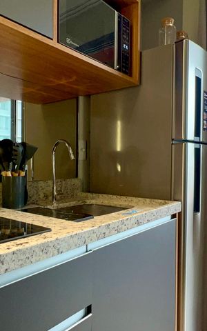 Studio à venda com 25m², 1 quarto e sem vaga Studio à venda com 25m², 1 quarto e sem vagaCozinha
