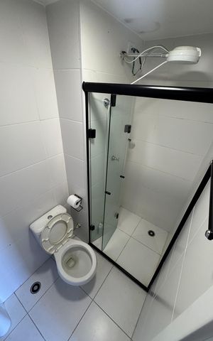 Apartamento para alugar com 28m², 1 quarto e sem vaga Apartamento para alugar com 28m², 1 quarto e sem vagaBanheiro