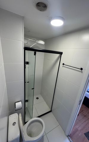 Apartamento para alugar com 28m², 1 quarto e sem vaga Apartamento para alugar com 28m², 1 quarto e sem vagaBanheiro