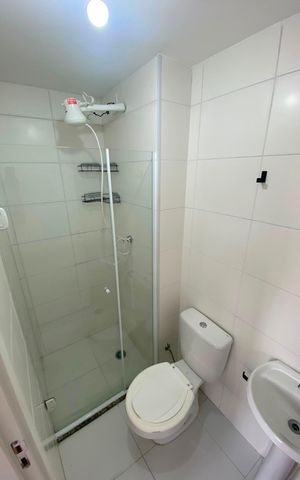 Apartamento para alugar com 32m², 2 quartos e sem vaga Apartamento para alugar com 32m², 2 quartos e sem vagaBanheiro