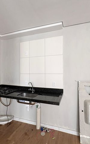 Apartamento para alugar com 35m², 2 quartos e sem vagaCozinha e Área de Serviço