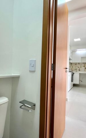 Apartamento à venda com 37m², 2 quartos e sem vaga Apartamento à venda com 37m², 2 quartos e sem vagaBanheiro