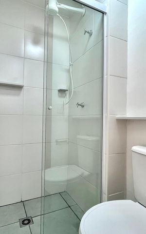 Apartamento à venda com 37m², 2 quartos e sem vaga Apartamento à venda com 37m², 2 quartos e sem vagaBanheiro