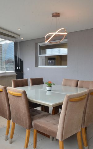 Apartamento à venda com 126m², 3 quartos e 3 vagasVaranda gourmet