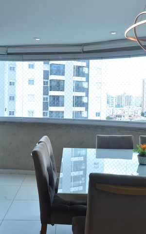 Apartamento à venda com 126m², 3 quartos e 3 vagasVaranda gourmet