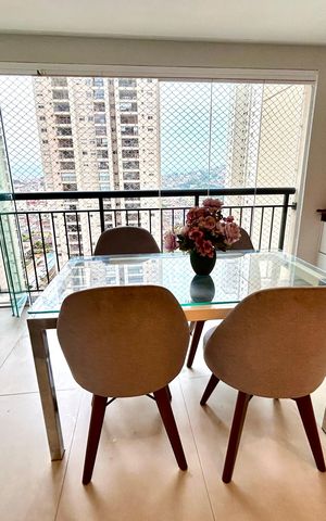 Apartamento à venda com 86m², 2 quartos e 1 vaga Apartamento à venda com 86m², 2 quartos e 1 vagaVaranda da Sala