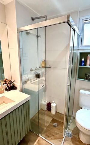 Apartamento à venda com 86m², 2 quartos e 1 vaga Apartamento à venda com 86m², 2 quartos e 1 vagaBanheiro 1