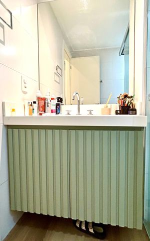 Apartamento à venda com 86m², 2 quartos e 1 vaga Apartamento à venda com 86m², 2 quartos e 1 vagaBanheiro 1