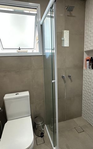 Apartamento à venda com 79m², 2 quartos e 2 vagas Apartamento à venda com 79m², 2 quartos e 2 vagasBanheiro da Suíte