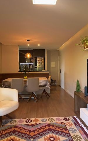 Apartamento à venda com 79m², 2 quartos e 2 vagas Apartamento à venda com 79m², 2 quartos e 2 vagasSala