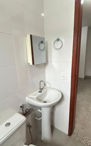 Apartamento para alugar com 36m², 2 quartos e sem vagaBanheiro