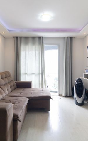 Apartamento à venda com 71m², 3 quartos e 2 vagasSala