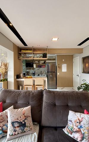 Apartamento à venda com 106m², 3 quartos e 2 vagas Apartamento à venda com 106m², 3 quartos e 2 vagasSala
