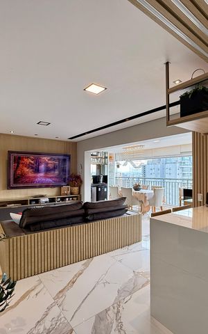 Apartamento à venda com 106m², 3 quartos e 2 vagas Apartamento à venda com 106m², 3 quartos e 2 vagasSala