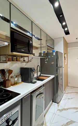 Apartamento à venda com 106m², 3 quartos e 2 vagas Apartamento à venda com 106m², 3 quartos e 2 vagasCozinha