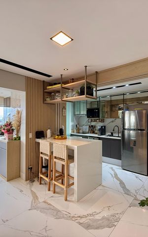Apartamento à venda com 106m², 3 quartos e 2 vagas Apartamento à venda com 106m², 3 quartos e 2 vagasSala