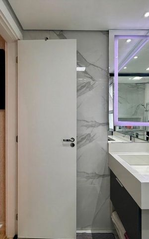 Apartamento à venda com 106m², 3 quartos e 2 vagas Apartamento à venda com 106m², 3 quartos e 2 vagasBanheiro Suíte 1