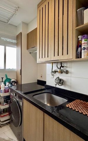 Apartamento à venda com 106m², 3 quartos e 2 vagas Apartamento à venda com 106m², 3 quartos e 2 vagasÁrea de Serviço