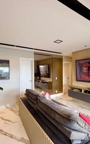 Apartamento à venda com 106m², 3 quartos e 2 vagas Apartamento à venda com 106m², 3 quartos e 2 vagasSala
