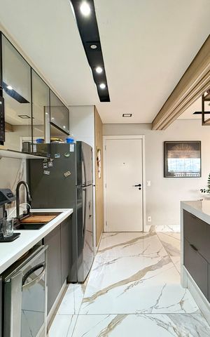 Apartamento à venda com 106m², 3 quartos e 2 vagas Apartamento à venda com 106m², 3 quartos e 2 vagasCozinha