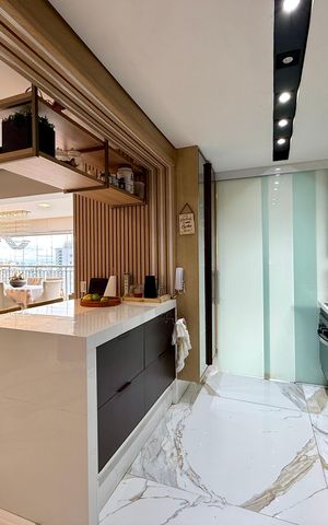 Apartamento à venda com 106m², 3 quartos e 2 vagas Apartamento à venda com 106m², 3 quartos e 2 vagasCozinha